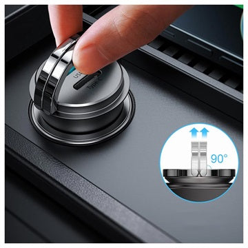 Joyroom C-A35 USB-A & USB-C Hurtig Billader - 45W - Sort
