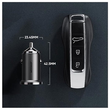 Joyroom C-A35 USB-A & USB-C Hurtig Billader - 45W - Sort