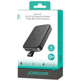 Joyroom JR-PBM11 Qi2 MagSafe Power Bank med kickstand - 10000mAh - Sort