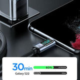 Joyroom S-CC100A16 Prisme digital skærm USB-C kabel - 100W - sort