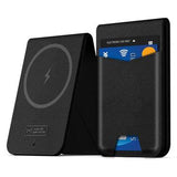 K01 Kortholder-lignende tracker til Apple Find My - MagSafe-kompatibel - Sort