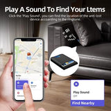 K01 Kortholder-lignende tracker til Apple Find My - MagSafe-kompatibel - Sort