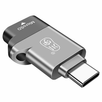 KAWAU C356 Type-C MicroSD TF-kortlæser med USB 3.0 Super Speed-teknologi