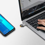 KAWAU C356 Type-C MicroSD TF-kortlæser med USB 3.0 Super Speed-teknologi