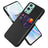 KSQ OnePlus 9 Cover med Kort Lomme - Sort