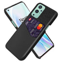 KSQ OnePlus 9 Cover med Kort Lomme - Sort