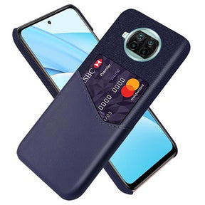 KSQ Xiaomi Mi 10T Lite 5G Cover med Kort Lomme - Blå