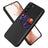 Samsung Galaxy S23 5G KSQ Cover med Kortholder - Sort