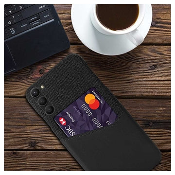 Samsung Galaxy S23 5G KSQ Cover med Kortholder - Sort