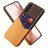 Samsung Galaxy S23 5G KSQ Cover med Kortholder - Brun