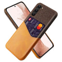 Samsung Galaxy S23 5G KSQ Cover med Kortholder - Brun
