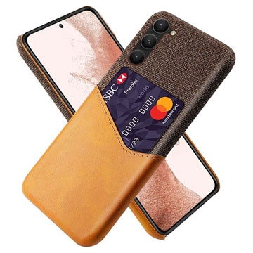 Samsung Galaxy S23 5G KSQ Cover med Kortholder - Brun
