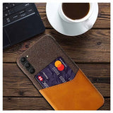 Samsung Galaxy S23 5G KSQ Cover med Kortholder - Brun