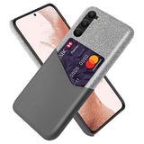 Samsung Galaxy S23 5G KSQ Cover med Kortholder - Grå