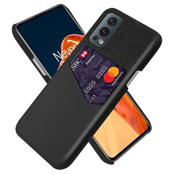 KSQ OnePlus Nord 2 5G Cover med Kort Lomme - Sort