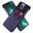 iPhone 14 Pro Max KSQ Cover med Kortholder - Blå