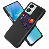 KSQ OnePlus Nord 2T Cover med Kort Lomme - Sort