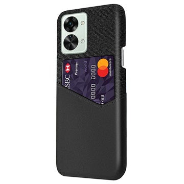 KSQ OnePlus Nord 2T Cover med Kort Lomme - Sort