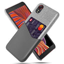 KSQ Samsung Galaxy Xcover 5 Cover med Kort Lomme - Grå