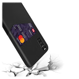 KSQ Sony Xperia 10 II Cover med Kortlomme - Sort