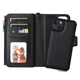 KT Multifunctional Series iPhone 14 Pung Taske - Sort