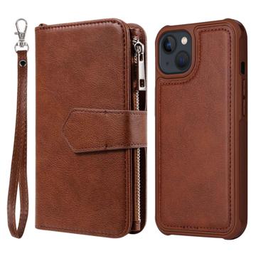 KT Multifunctional Series iPhone 14 Pung Taske - Brun