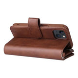KT Multifunctional Series iPhone 14 Pung Taske - Brun