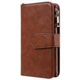 KT Multifunctional Series iPhone 14 Pung Taske - Brun