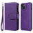 KT Multifunctional Series iPhone 14 Pung Taske - Lilla