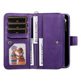 KT Multifunctional Series iPhone 14 Pung Taske - Lilla