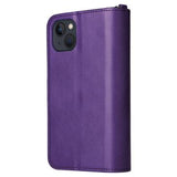 KT Multifunctional Series iPhone 14 Pung Taske - Lilla