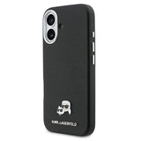 iPhone 17 Karl Lagerfeld Karl and Choupette Heads Pins Cover - MagSafe-kompatibelt - Sort