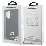 iPhone 17 Karl Lagerfeld Karl and Choupette Heads Pins Cover - MagSafe-kompatibelt - Sort