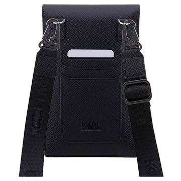 Karl Lagerfeld Smartphone Skuldertaske - Karl & Choupette - Sort
