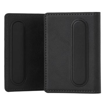 LC.IMEEKE Magnetisk kortholder med kickstand-funktion - Sort
