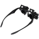 LED forstørrelsesbriller med flere linser 9892G - 10X, 15X, 20X, 25X