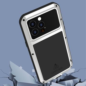 Love Mei Powerful iPhone 14 Pro Hybrid Cover - Sort