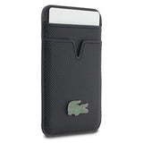Lacoste Iconic Petit Pique magnetisk kortholder - MagSafe-kompatibel - Navy