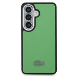 Samsung Galaxy S26+ Lacoste Iconic Petit Pique Metal Logo Cover - MagSafe-kompatibelt - Grøn