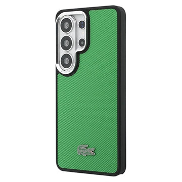 Samsung Galaxy S26 Ultra Lacoste Iconic Petit Pique Metal Logo Cover - MagSafe-kompatibelt - Grøn