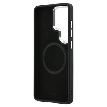 Samsung Galaxy S26 Ultra Lacoste Iconic Petit Pique Metal Logo Cover - MagSafe-kompatibelt - Grøn