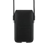 Lacoste PVC Blend Monogram Telefontaske XL - Sort