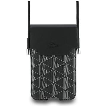 Lacoste The Blend XL Crossbody Telefontaske - Sort
