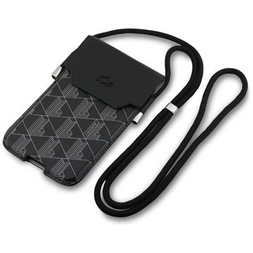 Lacoste The Blend XL Crossbody Telefontaske - Sort