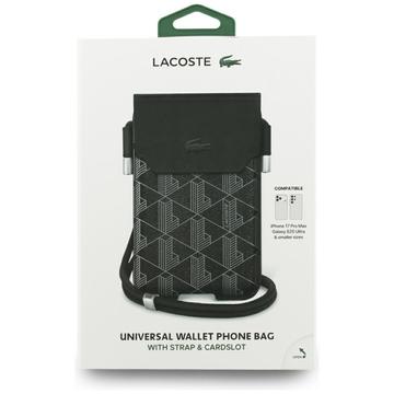 Lacoste The Blend XL Crossbody Telefontaske - Sort