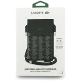 Lacoste The Blend XL Crossbody Telefontaske - Sort