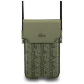 Lacoste The Blend XL Crossbody Telefontaske - Grøn