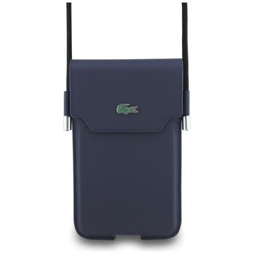 Lacoste The Blend XL Crossbody Telefontaske - Marineblå