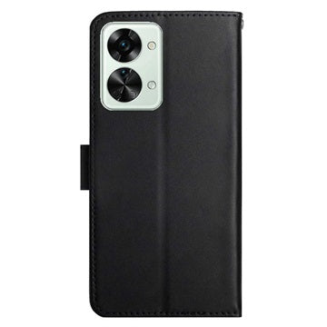 OnePlus Nord 2T Læderpung med Stativ - Sort