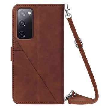 Line Series Samsung Galaxy S20 FE Pung - Brun
